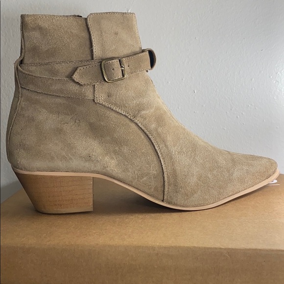 mens stacked heel chelsea boots